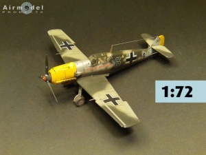 DECALS Messerschmitt Bf 109 E-4 "Achtung Anfänger"  1/72